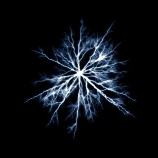 超美丽的闪电素材图片