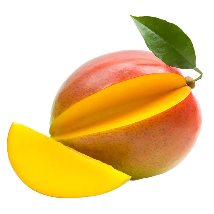 35贵妃芒果 (6)水果超市商品白底图免抠实物摄影png格式图片透明底