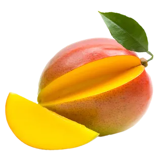 35贵妃芒果 (6)水果超市商品白底图免抠实物摄影png格式图片透明底