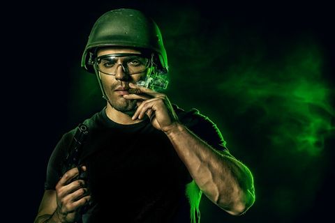 彪悍的美国大兵高清图