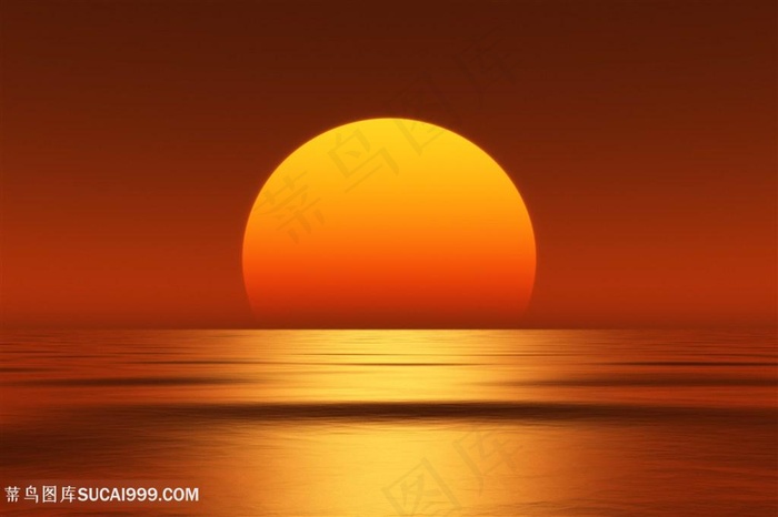 美丽的太阳特写高清图片