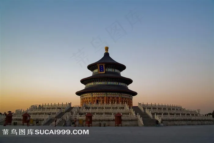 传统建筑北京天坛祈年殿