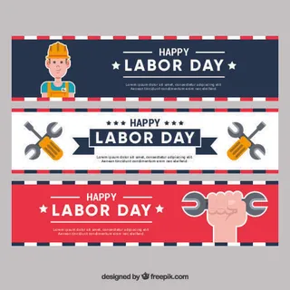 五一劳动节海报素材