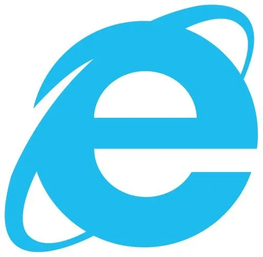 Internet Explorer 徽标 PNG免抠(2000x1964)