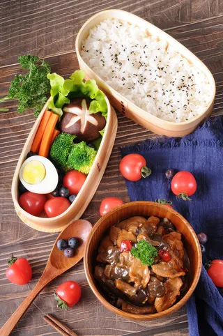 姬菇肉片3餐饮快餐盖浇饭产品成品高清大图