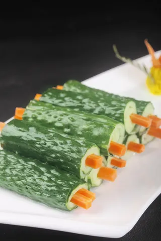 开胃脆皮黄瓜卷 (2)