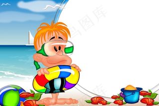 儿童卡通相框图片