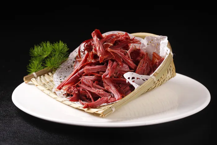 手撕野兔肉 (4)