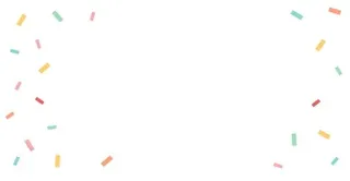 五彩纸屑 PNG免抠