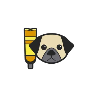 宠物美容沙皮狗