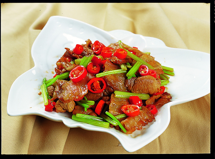 川菜湘菜高清菜谱 长沙小炒肉32元例