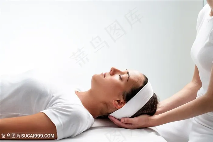 美容养生按摩美女高清图
