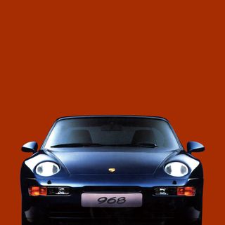 豪车汽车红色装饰画背景