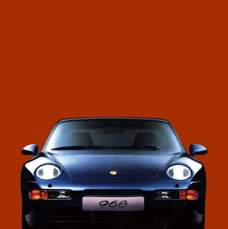 豪车汽车红色装饰画背景