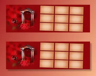 照片画册psd素材