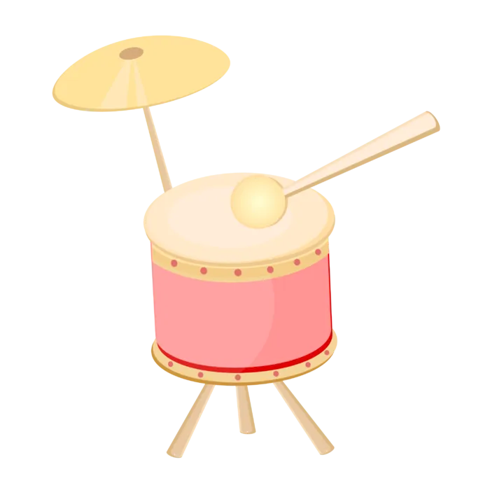 架子鼓 插画 手绘 音乐 音乐培训 乐器