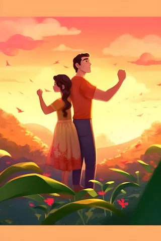 父亲爸爸和孩子牵手背景