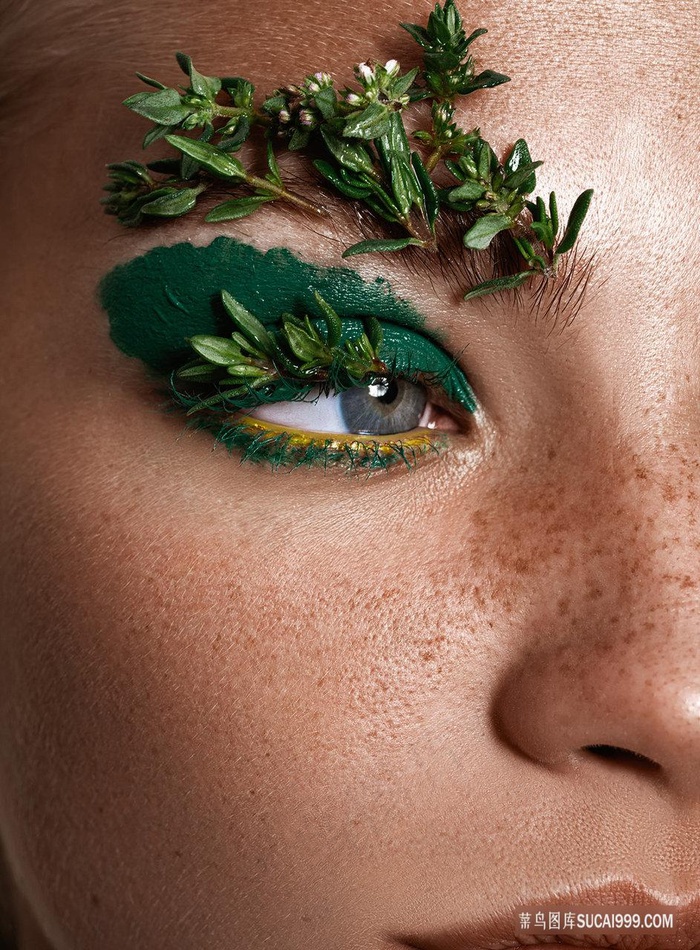 化妆品模特美容