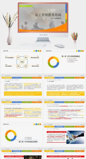 公开课培训课件PPT模板预览图