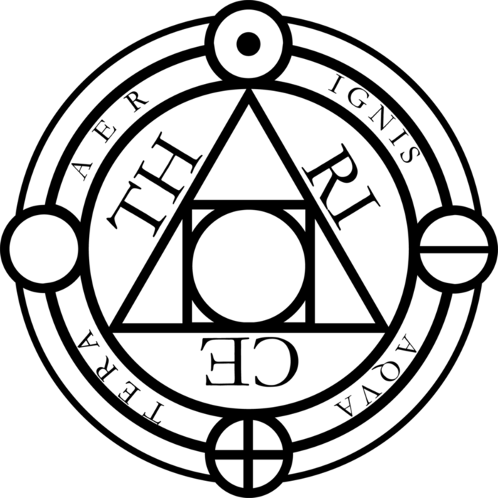 法阵卡通线条