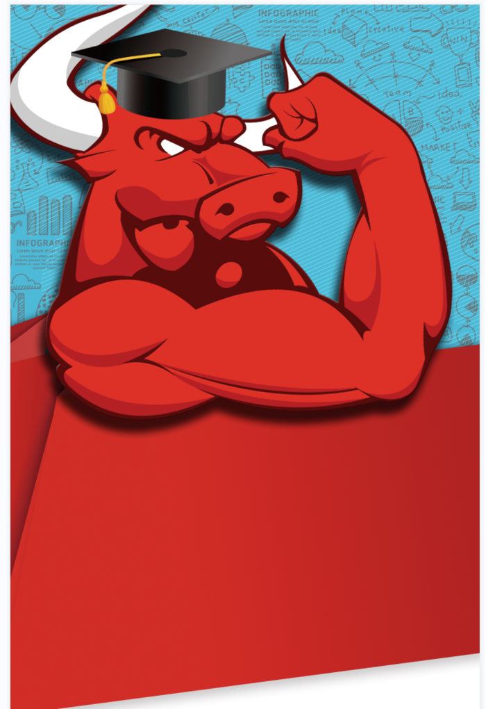 相信自己是最牛背景素材