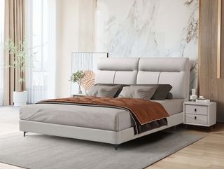 高清软床摄影图