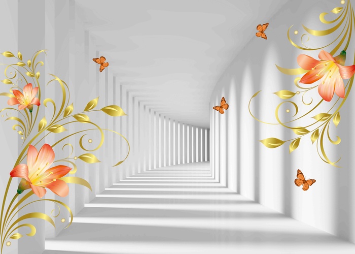 现代简约背景墙