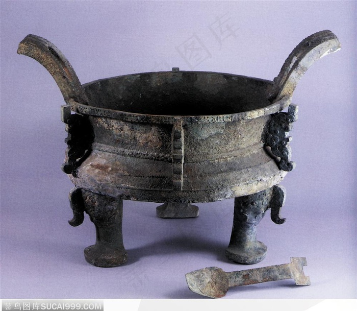 传统工艺品-古老的三足食器鼎