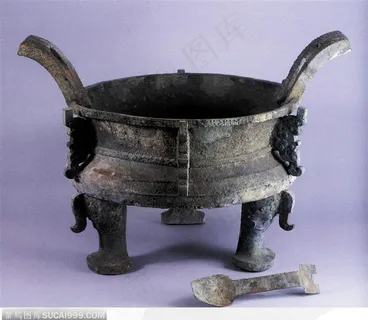 传统工艺品-古老的三足食器鼎