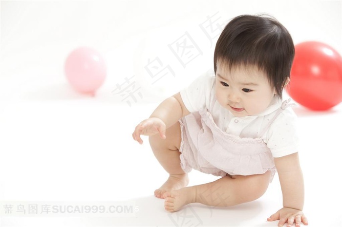 可爱的小婴儿素材
