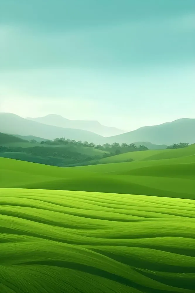 春天清新草地田园背景(2400x3600)