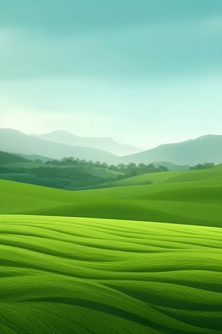 春天清新草地田园背景