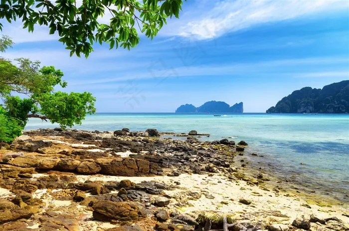 唯美海滩海边风景图片