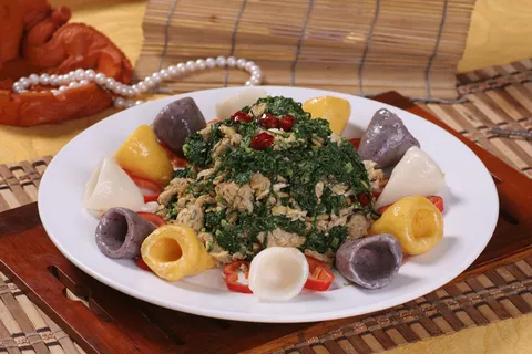 21 宝塔虾酱小白菜-华宴都