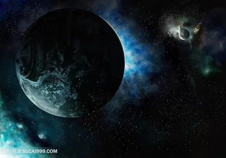 外太空蓝色星球宇宙图片 外太空蓝色星球宇宙图片