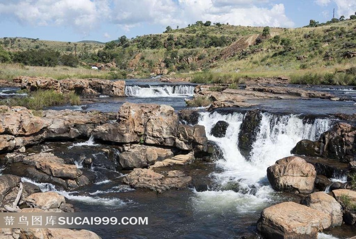 丘陵地带水域风景