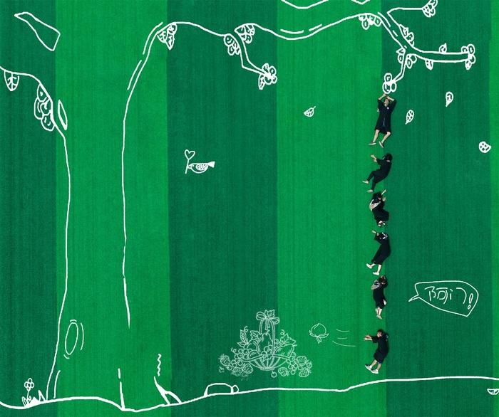 航拍毕业季纪念手绘创意PSD模板-47款