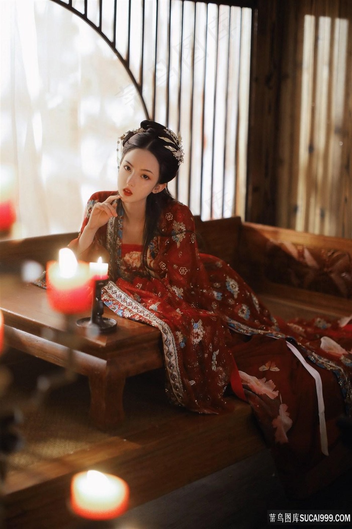 4K超高清新娘古装美女摄影图片