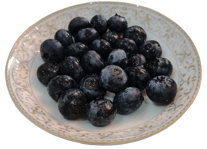 蓝莓免抠实物实拍摄影元素素材