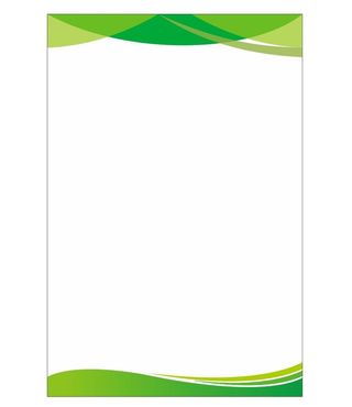 矢量绿色展板背景