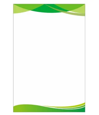矢量绿色展板背景