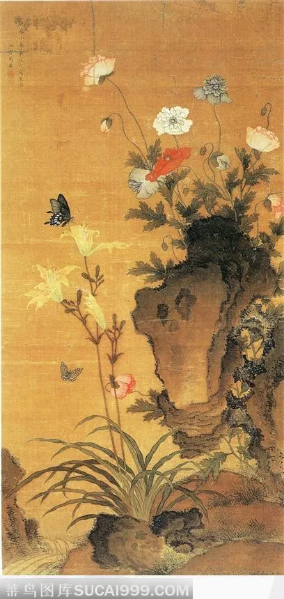 水墨画—百花齐放