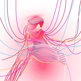 科技人工智能虚拟现实VR元宇宙海报模板PSD分层设计素材