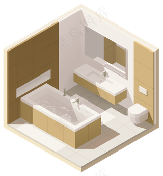 现代城市建筑背景_矢量房屋设计效果