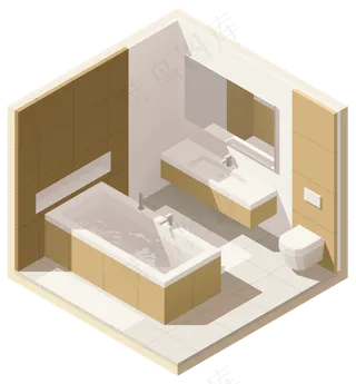 现代城市建筑背景_矢量房屋设计效果