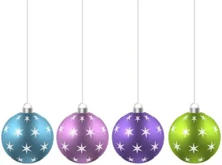 圣诞球小玩意免抠