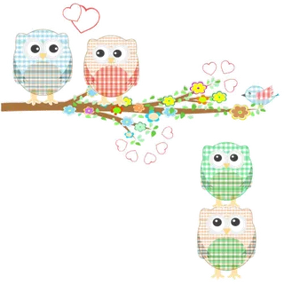 猫头鹰动物卡通