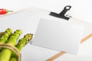 创造饭馆菜单样机