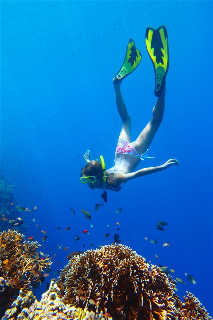 潜水户外体育运动
