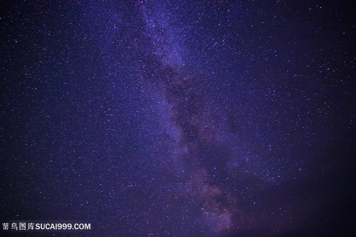 淡紫色唯美星空背景图片